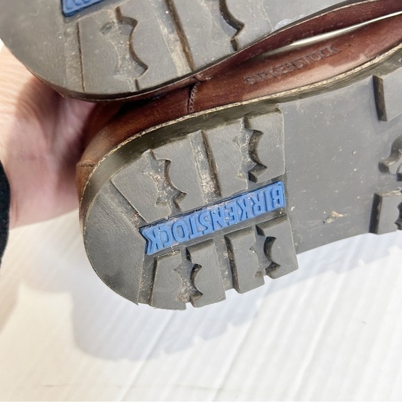 Birkenstock Jackson Boot Natural Nubuck Leather Brown Size 37 E Size 6 or 6.5 N - Picture 11 of 16